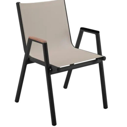 Pilotis V Batyline Armchair Teak - hospitality