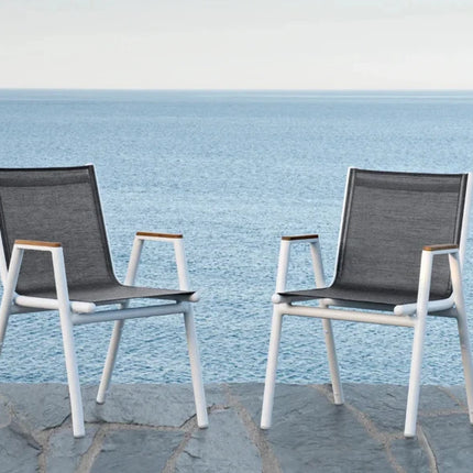 Pilotis V Batyline Armchair Teak - hospitality