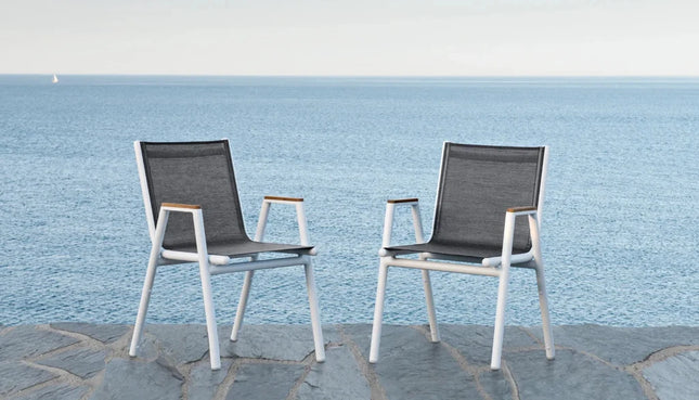 Pilotis V Batyline Armchair Teak - hospitality