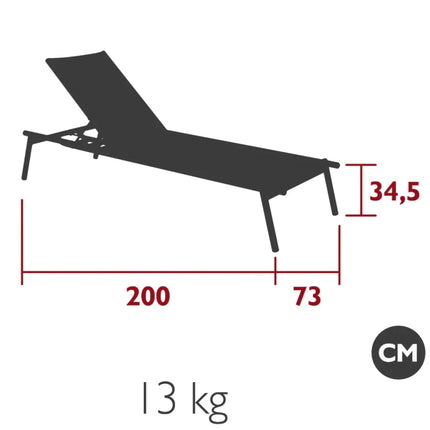 Pilotis V. Batyline® Sunlounger - hospitality