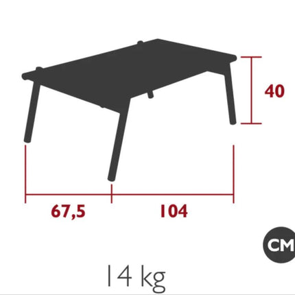 Pilotis V. Low Teak Table 104 x 67.5 - hospitality