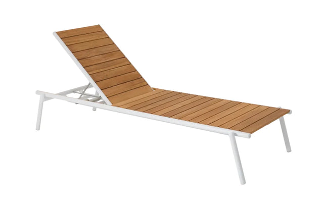 Pilotis V. Teak Sunlounger - hospitality