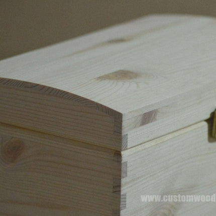 Pine Wood Chest CB2 26 X 16 X 13,5 cm - hospitality