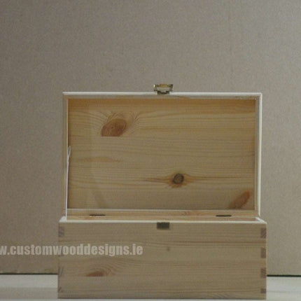 Pine Wood Chest CB2 26 X 16 X 13,5 cm - hospitality