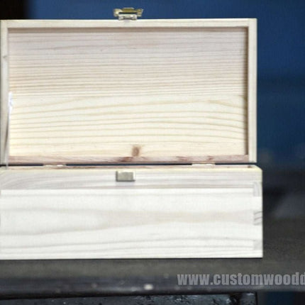 Pine Wood Chest CB2 26 X 16 X 13,5 cm - hospitality