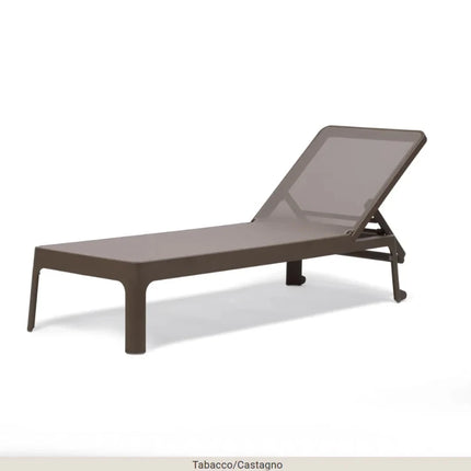 Plano Outdoor Sun Lounger by Nardi – Reclining Poolside Furniture - hospitality