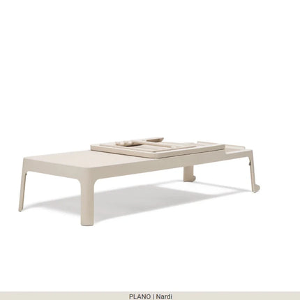 Plano Outdoor Sun Lounger by Nardi – Reclining Poolside Furniture - hospitality