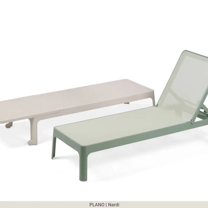 Plano Outdoor Sun Lounger by Nardi – Reclining Poolside Furniture - hospitality