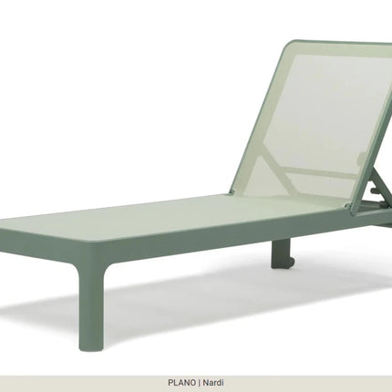 Plano Outdoor Sun Lounger by Nardi – Reclining Poolside Furniture - hospitality
