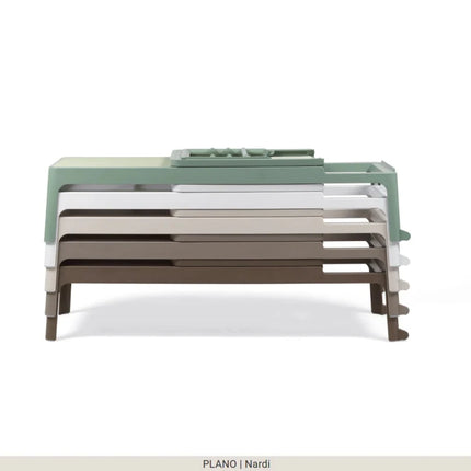 Plano Outdoor Sun Lounger by Nardi – Reclining Poolside Furniture - hospitality
