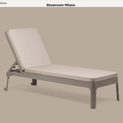 Plano Sun Lounger Cushion - hospitality