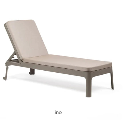 Plano Sun Lounger Cushion - hospitality