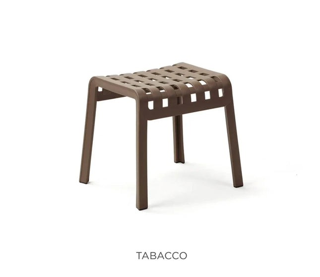 Poggio Outdoor Stool & Footrest - hospitality