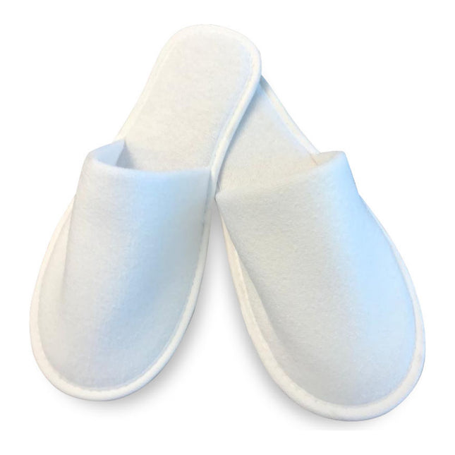 Polar Fleece Hotel Slippers – Closed toe