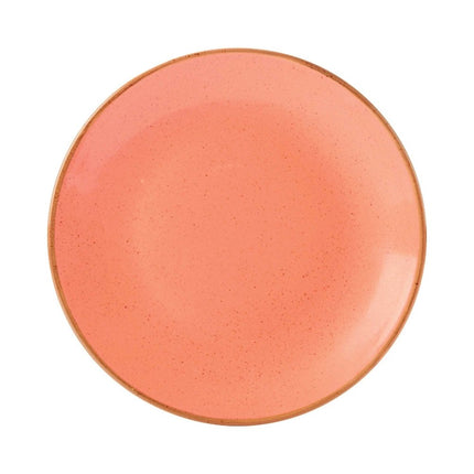 Amber plate, 240mm