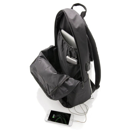 Power USB laptop backpack - hospitality
