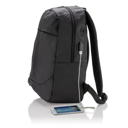 Power USB laptop backpack - hospitality