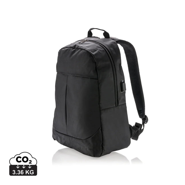 Power USB laptop backpack - hospitality