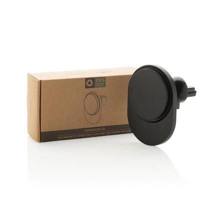 PowerCruze RCS rplastic 15W magnetic charging car holder - hospitality