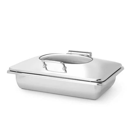 Premium chafing dish with glass cover GN 1/1 - hospitality