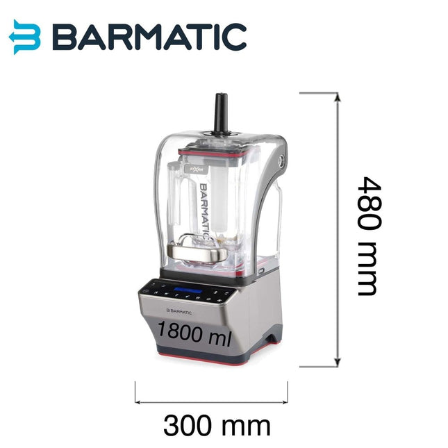 PRO set - Storm bar blender with tamper and additional milk frothing jug (BPA free), 1.8L - hospitality