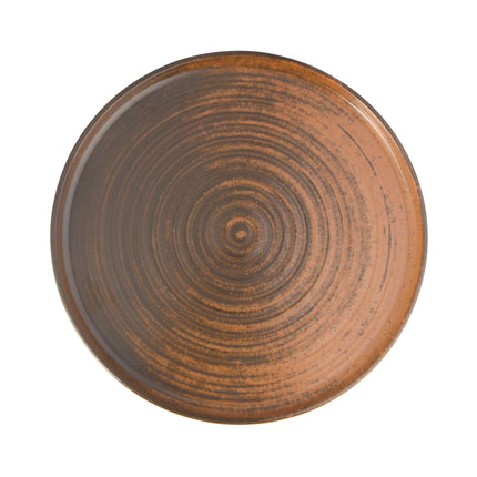 Lykke Brown high edge plate, 180mm