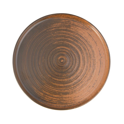 Lykke Brown high edge plate, 180mm