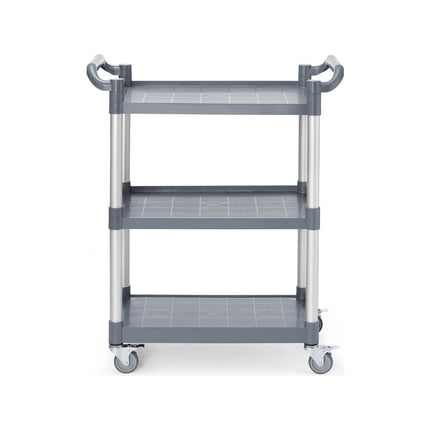 3-shelf polypropylene service cart, AmerBox, 800x410x(H)950mm