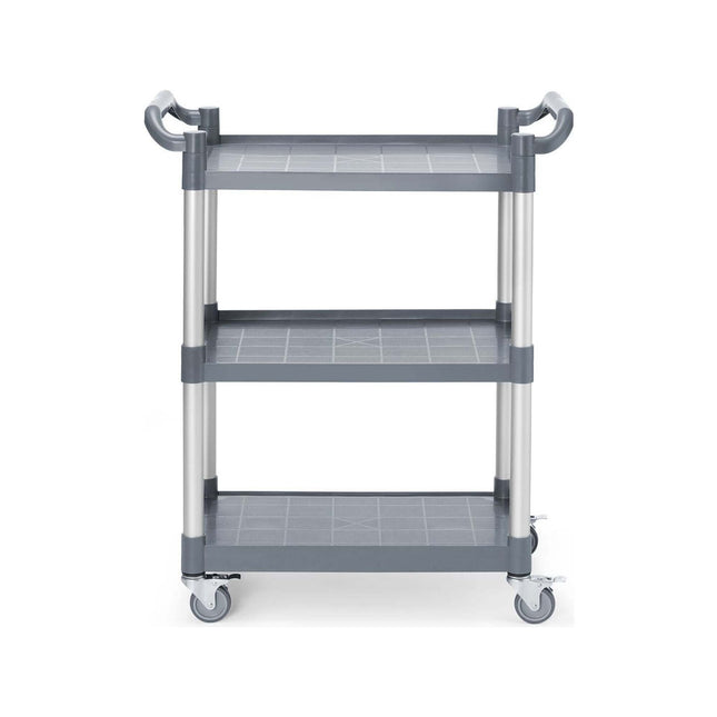 3-shelf polypropylene service cart, AmerBox, 800x410x(H)950mm