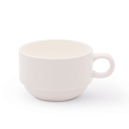 Ivory stackable cup, 75ml