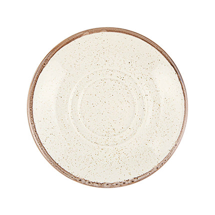 Stackable Cup Saucer Sand, 150mm