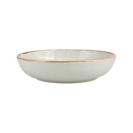 Shallow Bowl Ashen, 220mm