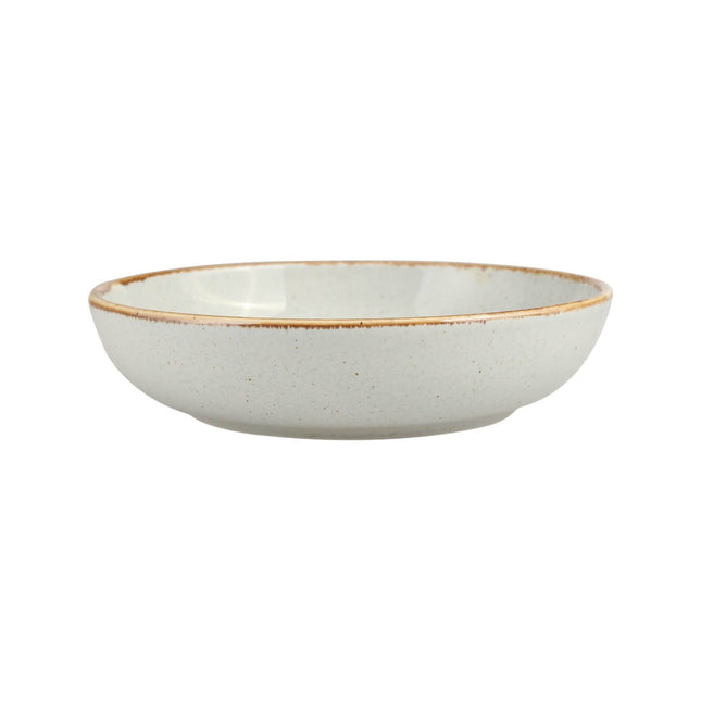 Shallow Bowl Ashen, 220mm
