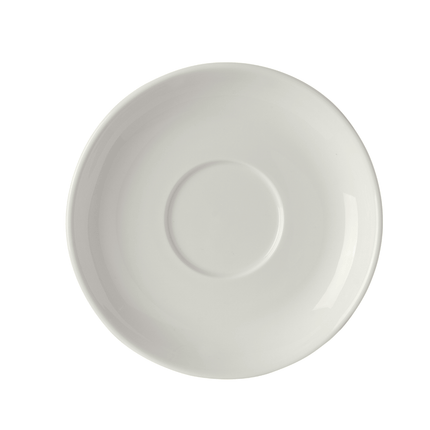 Pure elegant cappuccino cup saucer, 150mm