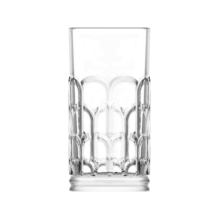 LAV HORECA Archie Long Drink Glass 390ml Lavender - Elegant Catering Glass For Restaurants And Bars
