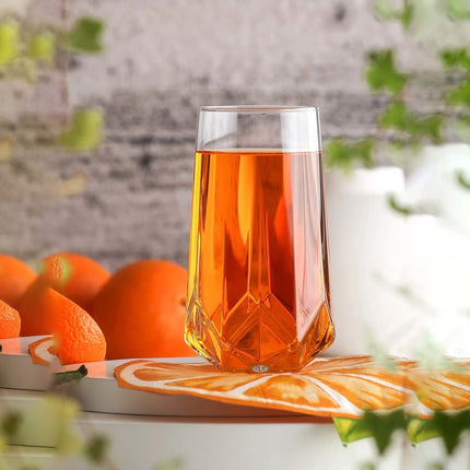 LAV Verona Long Drink Glass 460 Ml - Versatile Tall Glass For Cocktails And Drinks