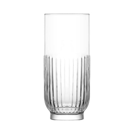 LAV Tokyo High Glass 395 ml - Elegant Tall Glassware for Modern Dining Versatile for Cocktails and Water