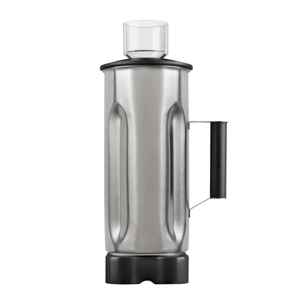 Hamilton Beach Commercial stainless steel jug, 1.8L container with a sleek, durable stainless steel design for beverage storage