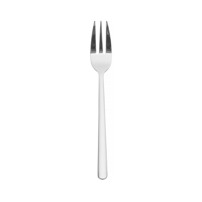 Adria cake fork by OVE, 150mm stainless steel dessert fork with elegant design for serving cakes and pastries.