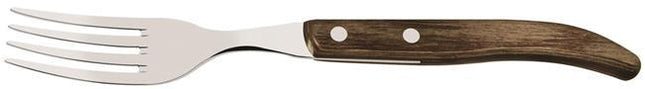 French Style steak fork - brown