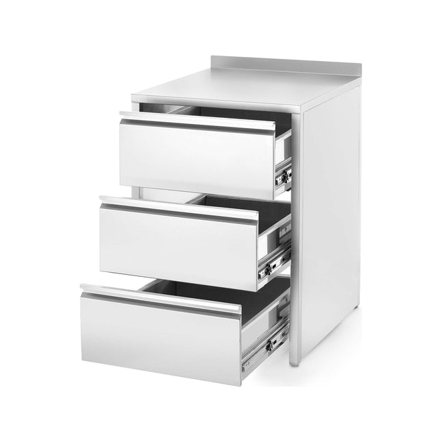 Oxygen module with full drawers, 600x650x(H)900 mm