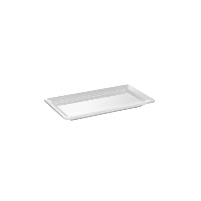 GN 1/3 tray -PURE- 32,5 x 17,6 cm, h: 3 cm melamine, white – professional hospitality tableware