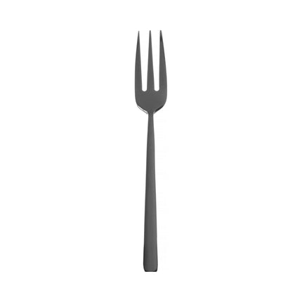 Amarone Black cake fork by OVE, 153 mm, stainless steel with black finish, designed for serving and enjoying cake.