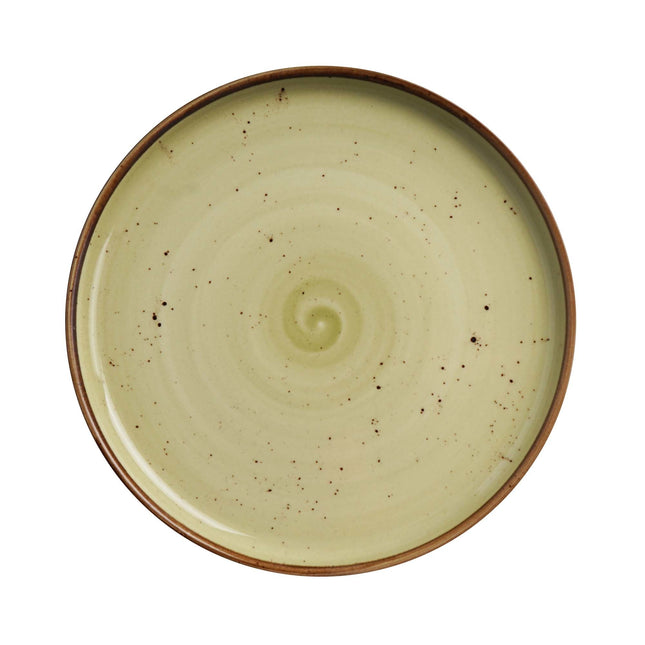 Olive high edge plate, 270mm