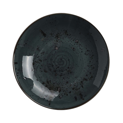 Fine Dine Arando deep coupe plate, 230mm, with a sleek design and deep bowl for serving soups and salads.