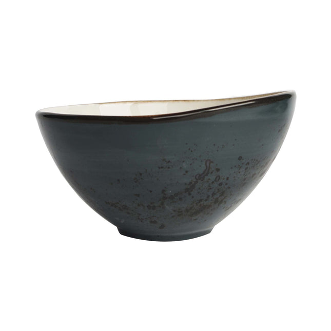 Fine Dine Arando bowl, 150mm ceramic bowl with a sleek design, perfect for serving dishes or salads.