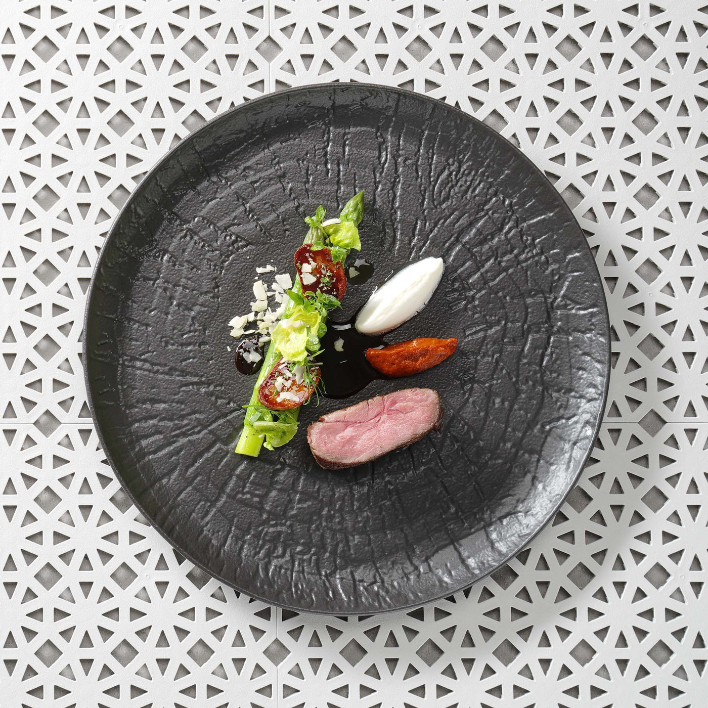Crust flat plate, 230mm – Fine Dine professional hotel and restaurant tableware