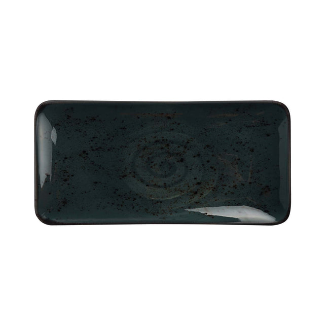 Fine Dine Arando rectangular plate 300x150mm, ceramic dinnerware with clean lines and modern design for serving food.