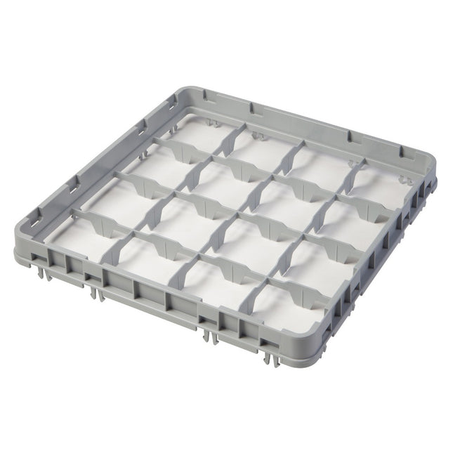 Half drop rack extender 500×500 mm grey, E2 model, 16 compartment