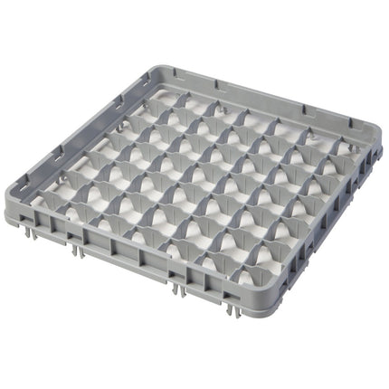 Full drop rack extender 500×500 mm grey, E1 model, 49 compartment